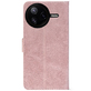 Чохол-книжка Crazy Horse Clasic для Poco F7 Ultra Rose Gold (Front)