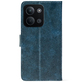 Чохол-книжка Crazy Horse Clasic для Poco C85 Dark Blue (Front)