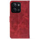 Чохол-книжка Crazy Horse Clasic для Poco C85 Red Wine (Front)