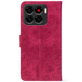 Чохол-книжка Crazy Horse Clasic для ZTE Blade A56 Magenta (Front)