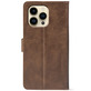 Чохол-книжка Crazy Horse Clasic для Apple iPhone 16 Pro Max Brown (Front)