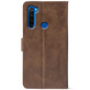 Чохол-книжка Crazy Horse Clasic для Xiaomi Redmi Note 8T Brown (Front)