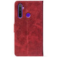 Чохол-книжка Crazy Horse Clasic для Realme 5 Pro Red Wine (Front)