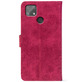 Чохол-книжка Crazy Horse Clasic для Realme Narzo 50A Magenta (Front)