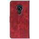 Чохол-книжка Crazy Horse Clasic для Nokia 7.2 Red Wine (Front)