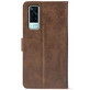 Чохол-книжка Crazy Horse Clasic для Vivo Y31 Brown (Front)