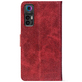 Чохол-книжка Crazy Horse Clasic для TCL 30 Plus Red Wine (Front)