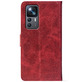 Чохол-книжка Crazy Horse Clasic для Xiaomi 12T / 12T Pro Red Wine (Front)