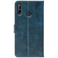 Чохол-книжка Crazy Horse Clasic для Huawei P40 Lite E Dark Blue (Front)