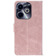 Чохол-книжка Crazy Horse Clasic для Infinix Hot 40i Rose Gold (Front)