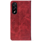Чохол-книжка Crazy Horse Clasic для OnePlus Nord 5 Red Wine (Strong)