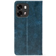 Чохол-книжка Crazy Horse Clasic для OPPO A6s 4G Dark Blue (Strong)