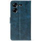 Чохол-книжка Crazy Horse Clasic для Tecno POVA 5 Dark Blue (Front)