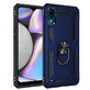 Противоударный чехол Military Ring Case для Samsung A022 Galaxy A02 Синий