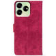 Чохол-книжка Crazy Horse Clasic для ZTE Blade V50 Design 4G Magenta (Front)