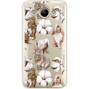 Прозрачный чехол Uprint Huawei Y3 2017 Cotton and Rabbits