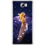 Чехол со стразами Huawei Y5 2 Girl with Umbrella