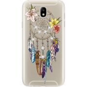 Чехол со стразами Samsung J730 Galaxy J7 2017 Dreamcatcher