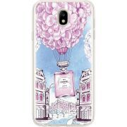 Чехол со стразами Samsung J730 Galaxy J7 2017 Perfume bottle
