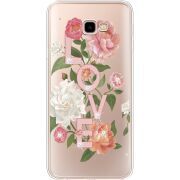 Чехол со стразами Samsung J415 Galaxy J4 Plus 2018 Love