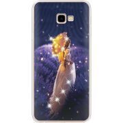 Чехол со стразами Samsung J415 Galaxy J4 Plus 2018 Girl with Umbrella