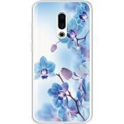 Чехол со стразами Meizu 16 Plus Orchids