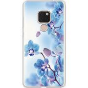 Чехол со стразами Huawei Mate 20 Orchids