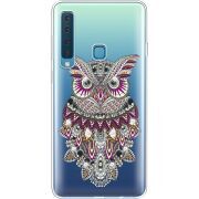 Чехол со стразами Samsung A920 Galaxy A9 2018 Owl