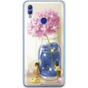 Чехол со стразами Honor Note 10 Little Boy and Girl