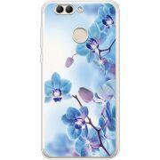 Чехол со стразами Huawei Nova 2 Orchids