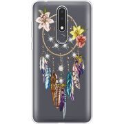 Чехол со стразами Nokia 3.1 Plus Dreamcatcher