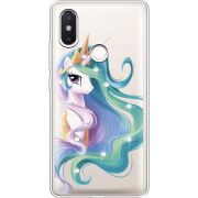 Чехол со стразами Xiaomi Mi 8 SE Unicorn Queen