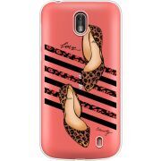 Прозрачный чехол Uprint Nokia 1 Love Beauty