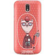 Прозрачный чехол Uprint Nokia 1 Good Morning
