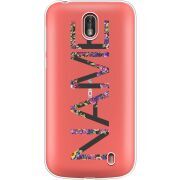 Прозрачный чехол Uprint Nokia 1 Именной