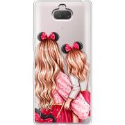 Прозрачный чехол Uprint Sony Xperia 10 I4113 Mouse Girls