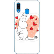 Чехол Uprint Samsung A305 Galaxy A30 Mumintroll