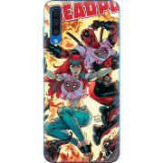 Чехол Uprint Samsung A505 Galaxy A50 Deadpool and Mary Jane
