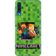 Чехол Uprint Samsung A505 Galaxy A50 Майнкрафт Стів і Алекс