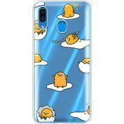 Прозрачный чехол Uprint Samsung A305 Galaxy A30 Gudetama