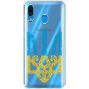 Прозрачный чехол Uprint Samsung A305 Galaxy A30 Gold Trident