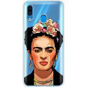 Прозрачный чехол Uprint Samsung A305 Galaxy A30 Фрида Кало