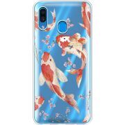 Прозрачный чехол Uprint Samsung A305 Galaxy A30 Japanese Koi Fish