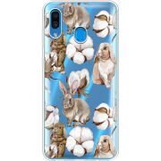 Прозрачный чехол Uprint Samsung A305 Galaxy A30 Cotton and Rabbits