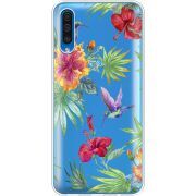 Прозрачный чехол Uprint Samsung A505 Galaxy A50 Tropical