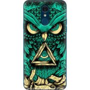 Чехол Uprint LG Q7 / Q7 Plus  Masonic Owl