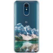 Прозрачный чехол Uprint LG Q7 / Q7 Plus  Blue Mountain