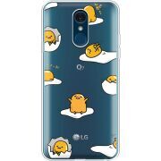Прозрачный чехол Uprint LG Q7 / Q7 Plus  Gudetama
