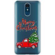 Прозрачный чехол Uprint LG Q7 / Q7 Plus  Holiday Car