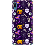 Чехол Uprint Huawei Y6 2019 Halloween Purple Mood